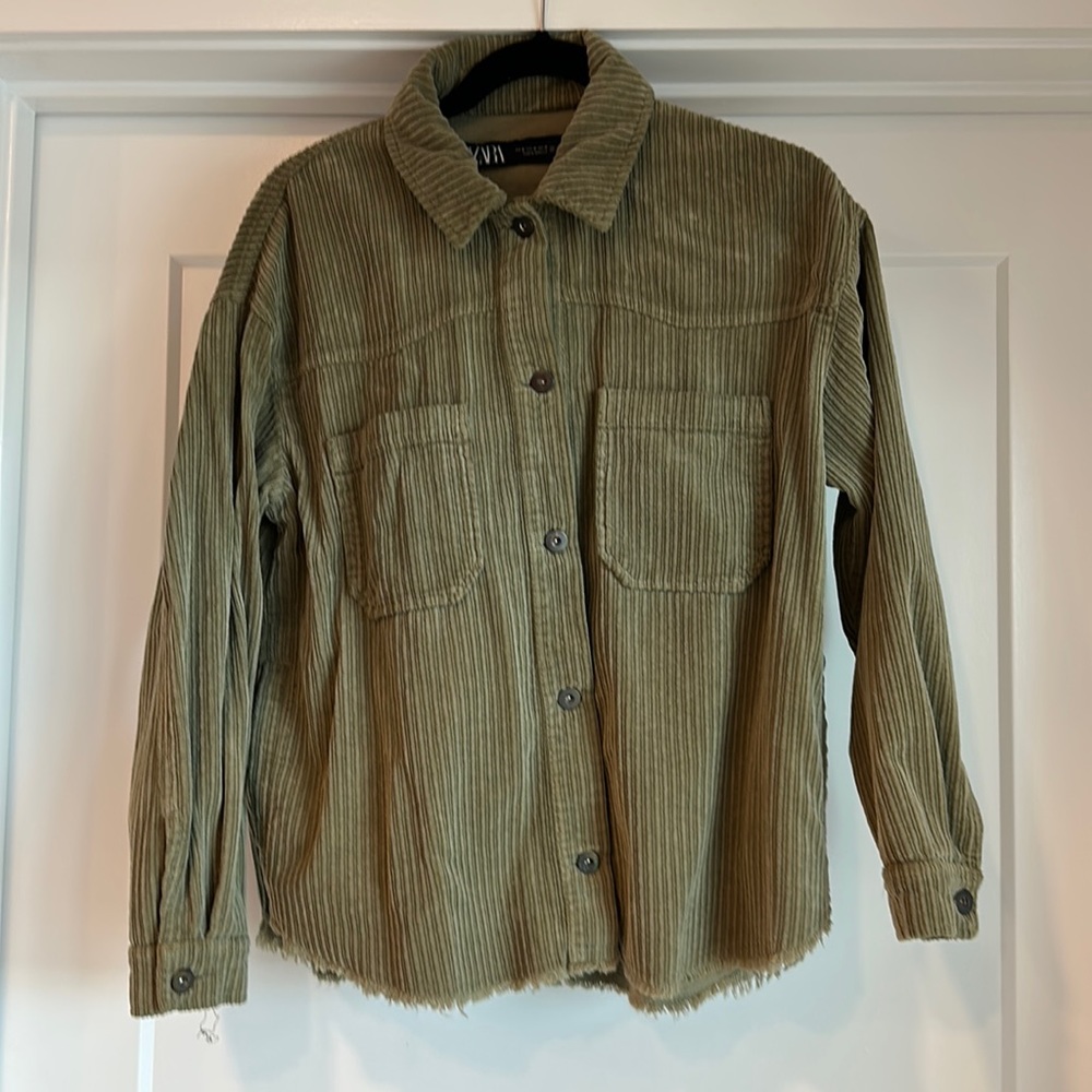 Zara corduroy shaket